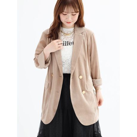 [^ԁF083123669]_炩GƏiȌ򊴂̃xAe[[hWPbgB|GXex[X̌y₩ȑfފŁAق̂蓧̂|CgBƂ_u{^̃VGbgANV[Ȃꂽ͋CɁB^[gjbg⃏s[Xƍ킹āAH~̃C[hX^Cy߂܂B1HD邾ŋGߊƏioĂ閜\WPbgłBfF153cmA155cmA159cmfނgpWi083123670j܂BBe摜́A̓₨g̃j^[ݒȀƖɂۂ̏iƐFقȂꍇ܂BԎɋ߂F͐n摜ł܂B9icmj:76:40A[z[:60:59.5:80g:50digj:370