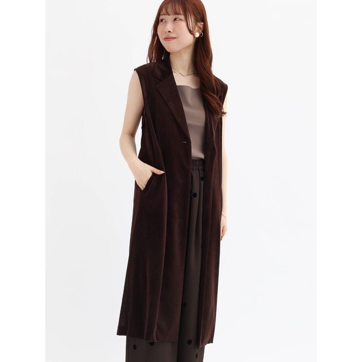 ヤマダヤ ストア(YAMADAYA STORE) レディース ベスト・ジレ の