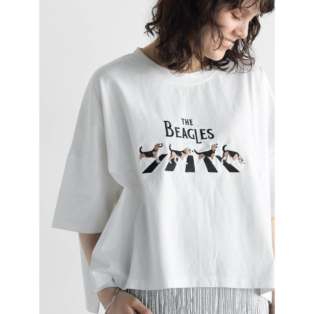【専用です】　ヤマダヤ　ラディエイト　フリル チュールTシャツ　オフホワイト セール】tulle frill T-shirt/チュールフリルTシャツ（Tシャツ