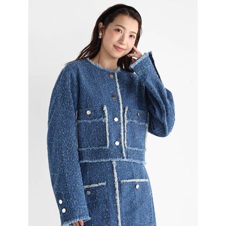 [^ԁF083123763]HD邾ŉ؂₩ȃX^COɂ܂fjWPbgBfjnɃ_ȃj[hH{AɃEHbVHŁAcC[ĥ悤ȕ\ʊɎdグ܂Bčق؂nɂAtWfUCĂȂꊴoBCi[Ƃ̃C[hy߂m[J[fUC|CgRpNgȃVGbgApcXJ[gAs[XȂǍ킹ACeIт܂BV[YXɒ񂹂閜\ACełBfF166cmfނgppci082123765j܂BBe摜́A̓₨g̃j^[ݒȀƖɂۂ̏iƐFقȂꍇ܂BԎɋ߂F͐n摜ł܂B̍ۂ͐F܂̂ŁÂ̂Ƃ͈ꏏɐȂłA܂܂ݐ􂢂͔AY܂͎gpȂłB9icmj:47:40A[z[:59:66.5:85g:52digj:530