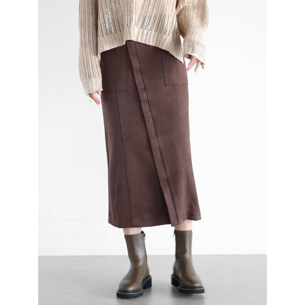 [�}���C]�t�F�C�N�X�E�F�[�h���b�v���C�N�f�U�C���X�J�[�g/���@���iVin�j �_�[�N�u���E��