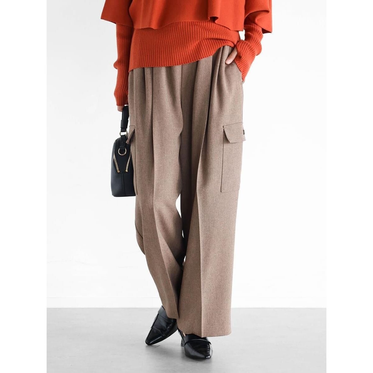 美品✨Aga ヤマダヤ 1ボタン パンツスーツ/セットアップ　ストレッチ 美品✨Aga ヤマダヤ 1ボタン パンツスーツ/セットアップ