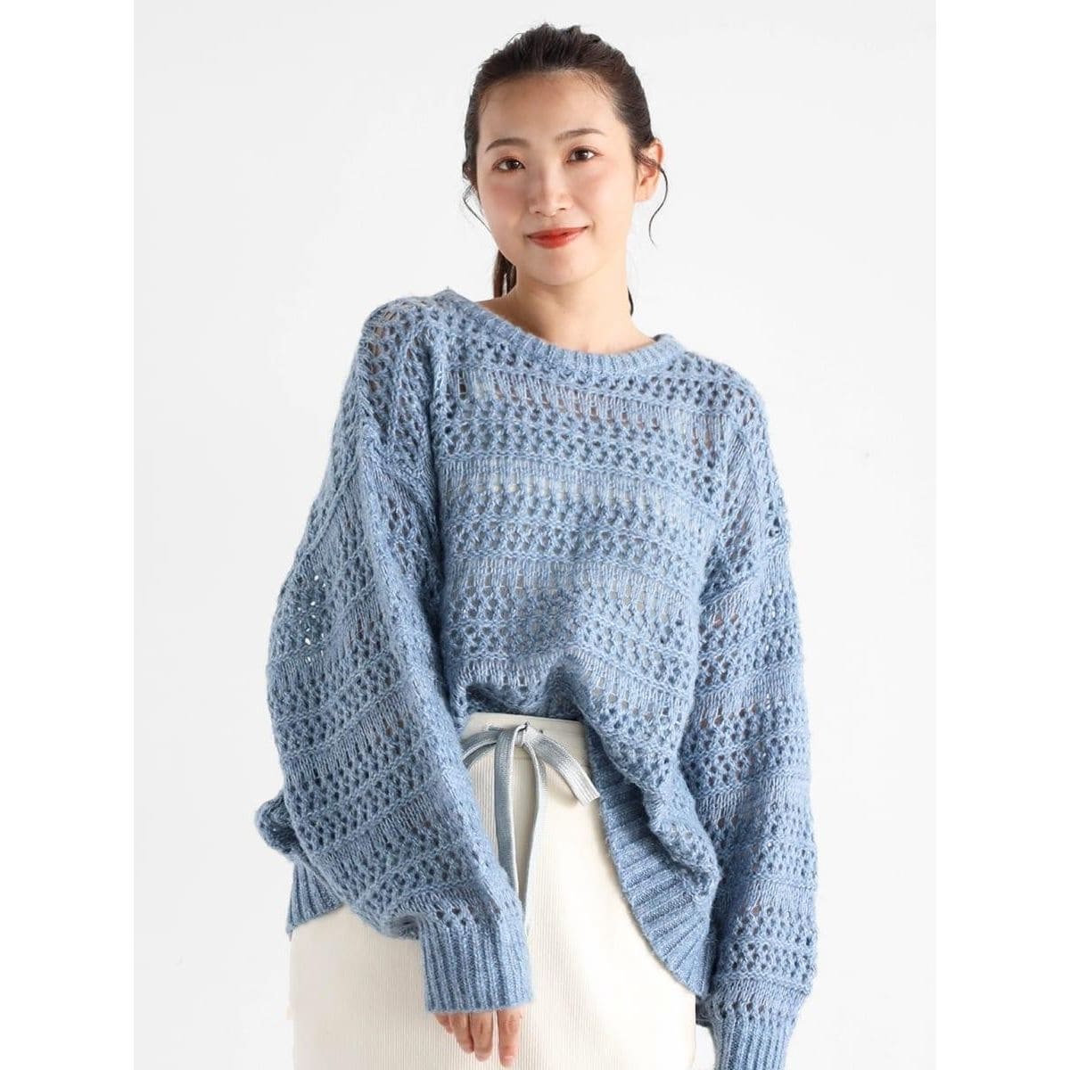 ヤマダヤ　ニット3点セット Y-3 (ワイスリー) 袖ライン リラックスシルエット ウールニット 3S