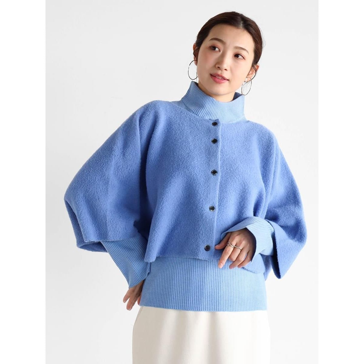 スカラップレースベロアペンシルスカート | ヴァン(Vin) | マルイ