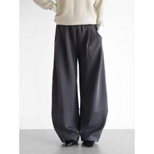 裾切替カーブパンツ