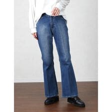 フレアデニムパンツ