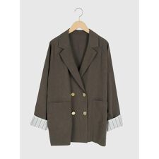 リネン混テーラードジャケット