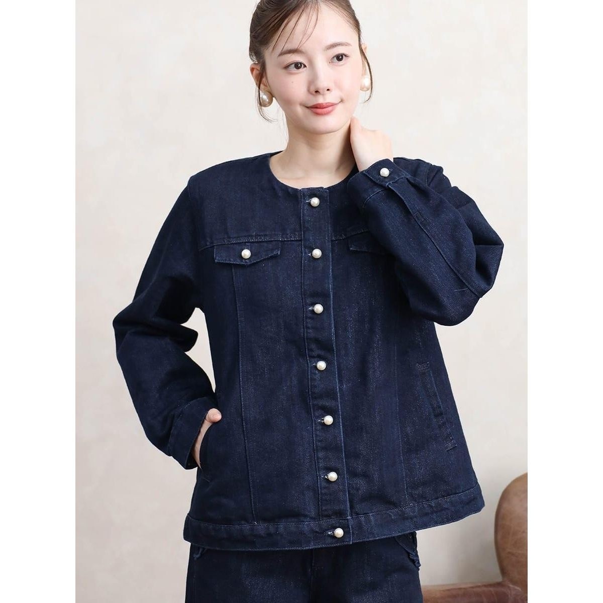 S*.様 【新品】Vin ヴァンデニムジャケット ヴァン(Vin) レディース デニムジャケット・Gジャン の一覧 | マルイ