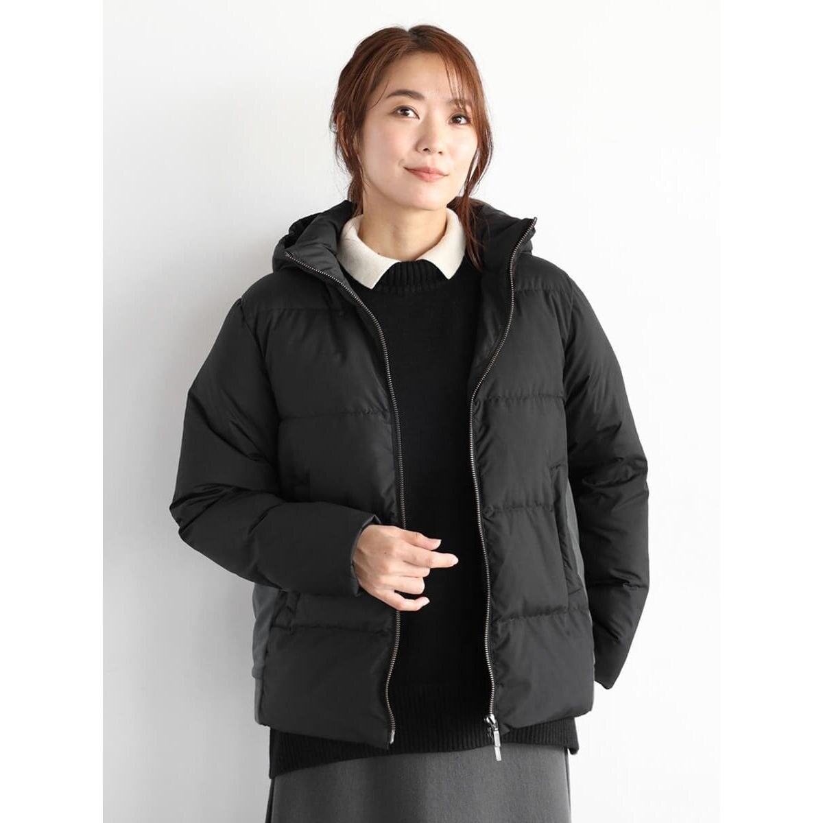 異素材ダウンブルゾン | ヨート(YORT) | マルイウェブチャネル