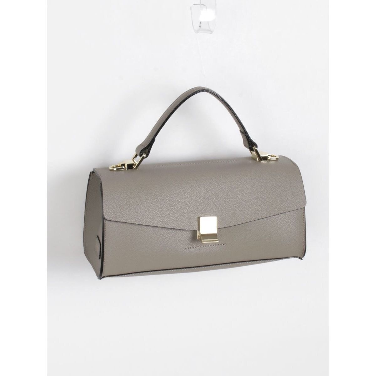 スクエアワンハンドルバッグ(Gray/Beige) | アーガ(Aga スクエアワンハンドルバッグ(Gray/Beige) | アーガ(Aga