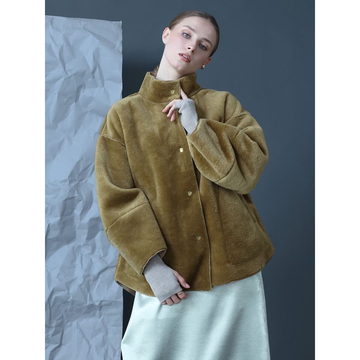 リバーシブルフェイクムートンコート | アーガ(Aga) | マルイウェブ