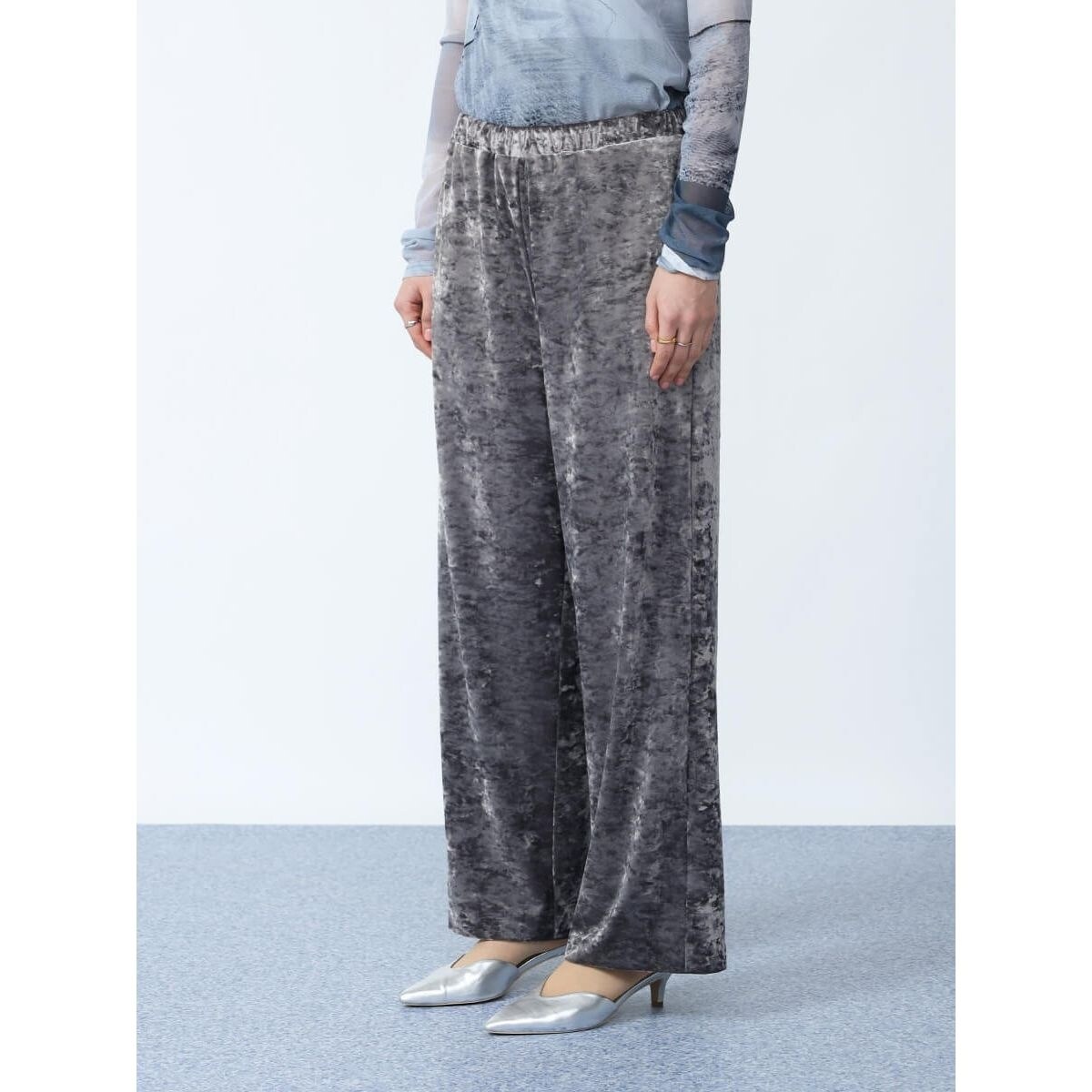 ヤマダヤ Aga ベロア　ワイドパンツ クラッシュベロアワイドパンツ | アーガ(Aga) | マルイウェブチャネル