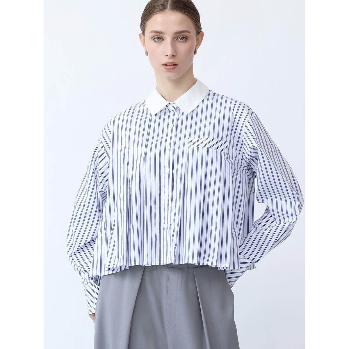 ストライプタックショートシャツ | アーガ(Aga) | マルイウェブチャネル
