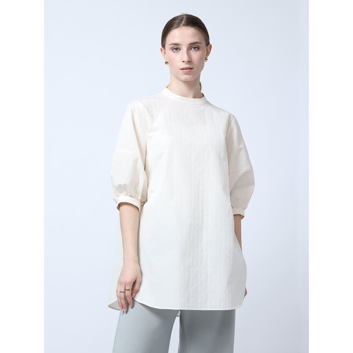 フロントポケットラペルカラーシャツ LASUD｜フロントポケットラペルカラーシャツ | Rakuten Fashion