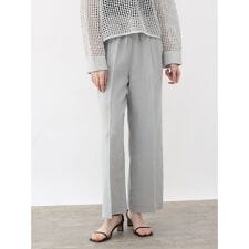 リネンセンタープレスパンツ