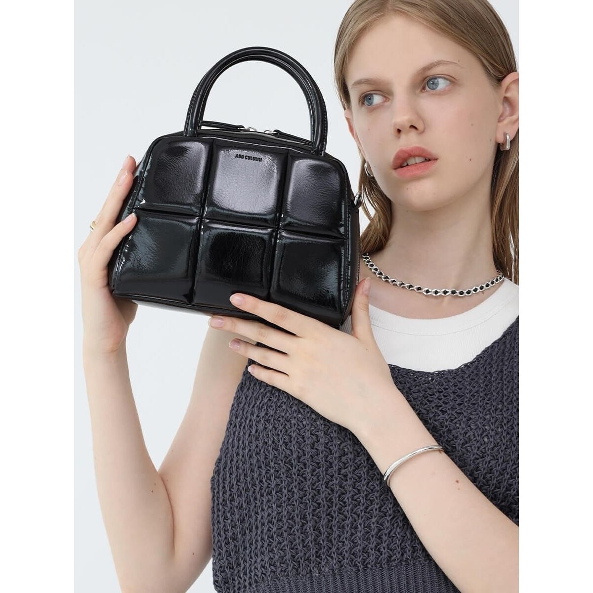 【本日までお値下げ】ヤマダヤ ペシンシャ牛革 フラップポケットハンドバッグ ヒステリックグラマー 本革 シングルライダースジャケット