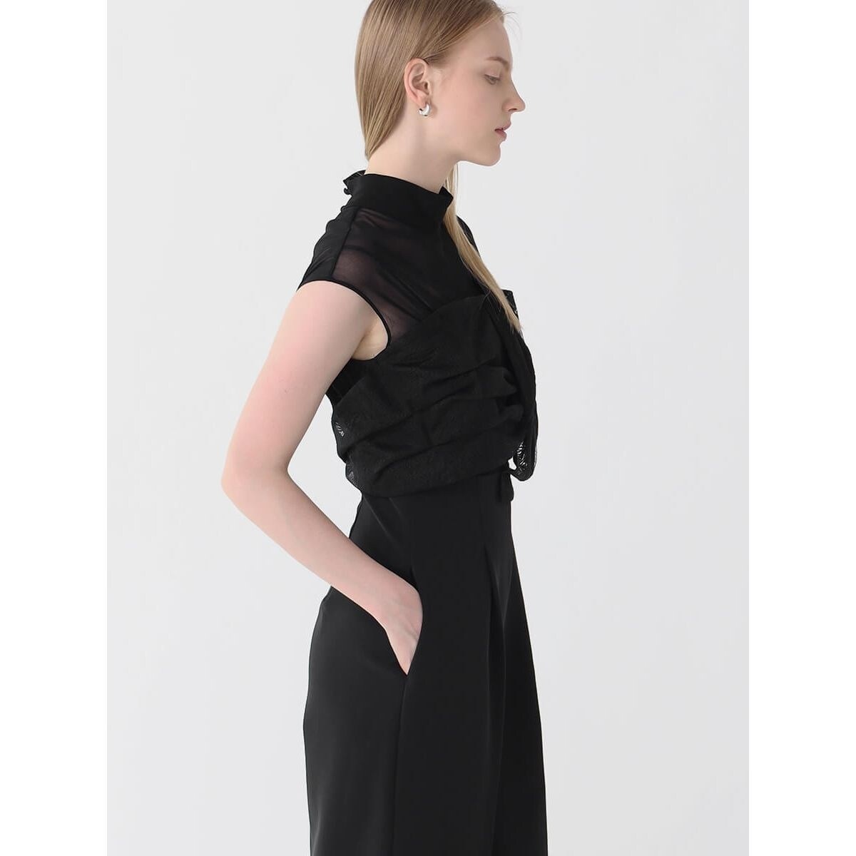 Aga レースビスチェオールインワン レースビスチェオールインワン - Aga Black - Aga｜YAMADAYA STORE