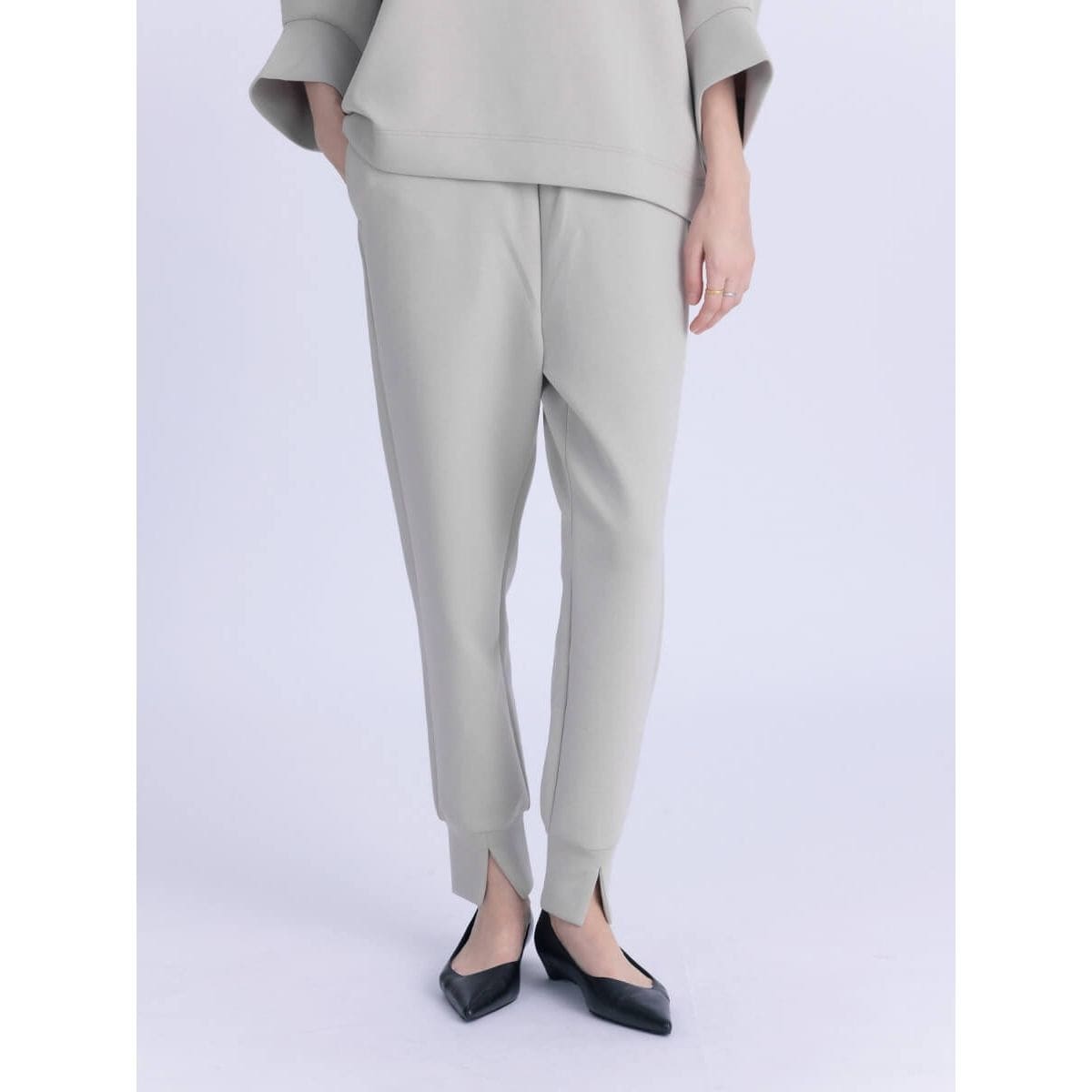 接結タック編みジョガーパンツ | ノーブル(Noble) | マルイウェブチャネル