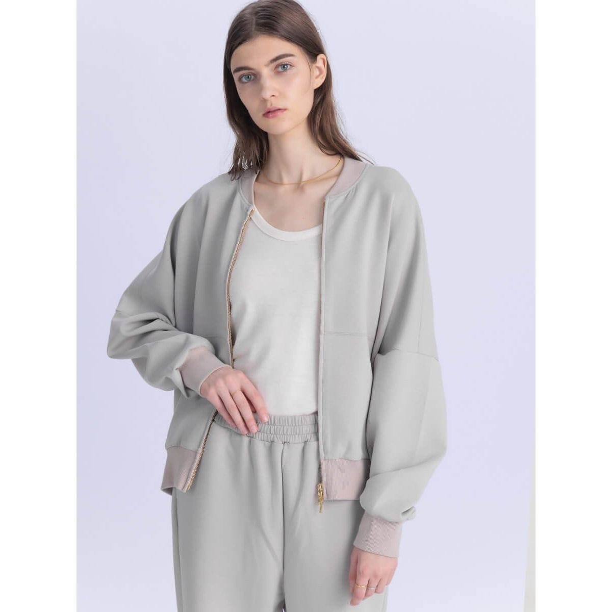 ダンボールジャージーダブルジップブルゾン | アーガ(Aga) | マルイ