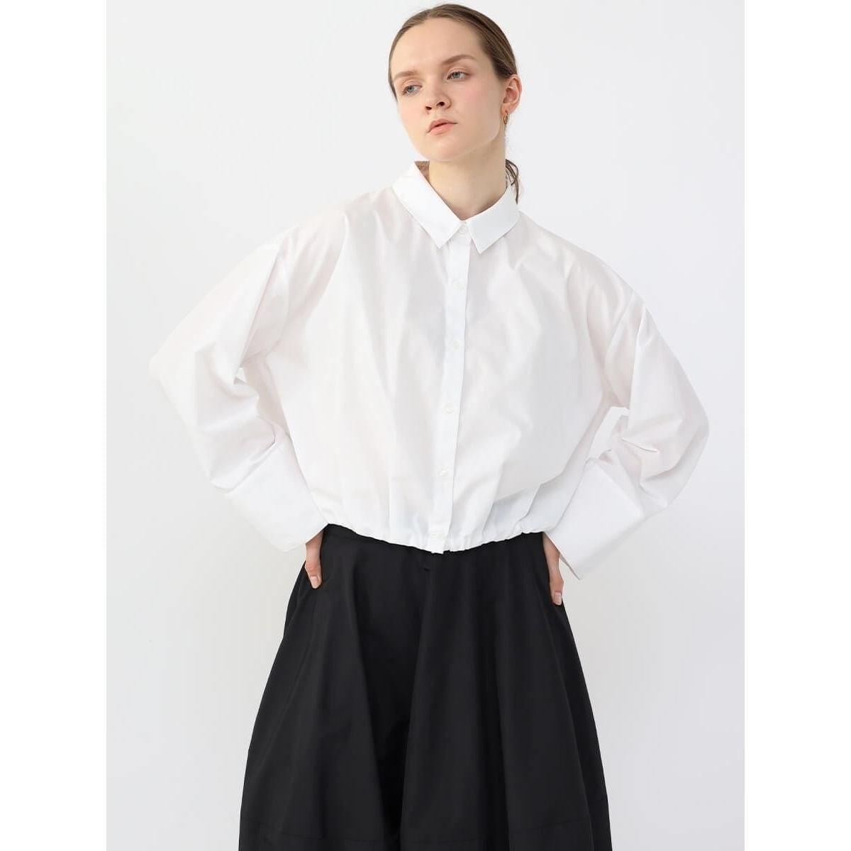 ニットカフスストライプシャツ | クローブ(CLOVE) | マルイウェブチャネル