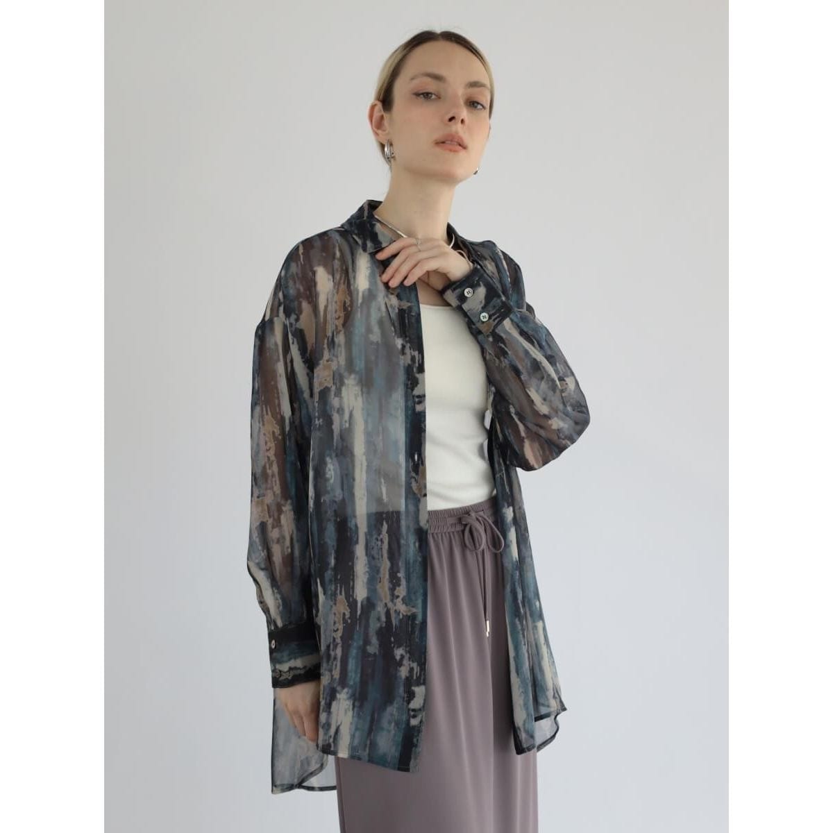 2wayプリーツショルダーブラウス | アーガ(Aga) | マルイウェブチャネル