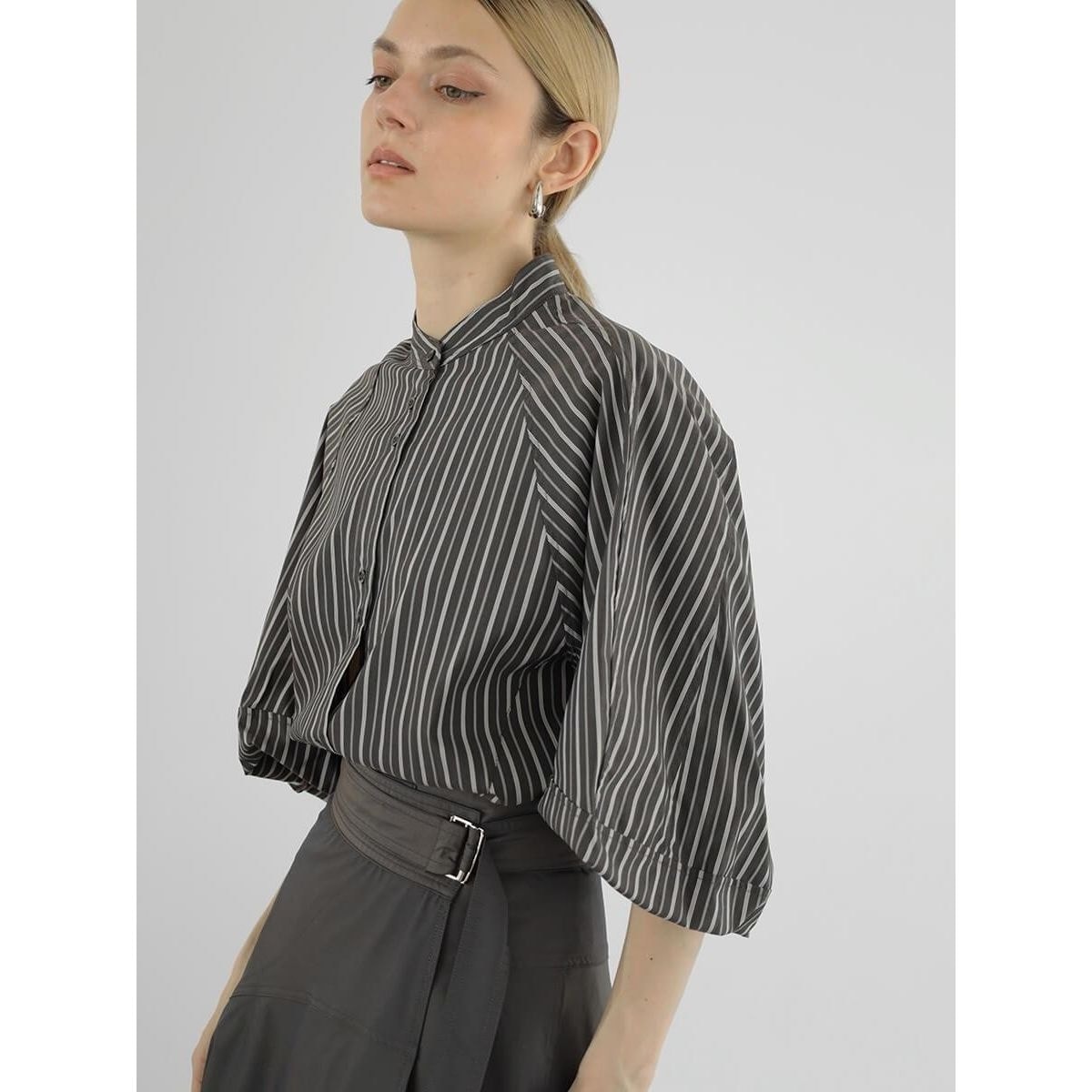 定価22000円◆新品タグ付きヤマダヤ◆ヴィンテージオーガンジーブラウス UNITED ARROWS LTD. OUTLET｜オーガンジー 2WAY ブラウス