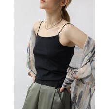 【接触冷感】【UVカット】ストレッチキャミソール