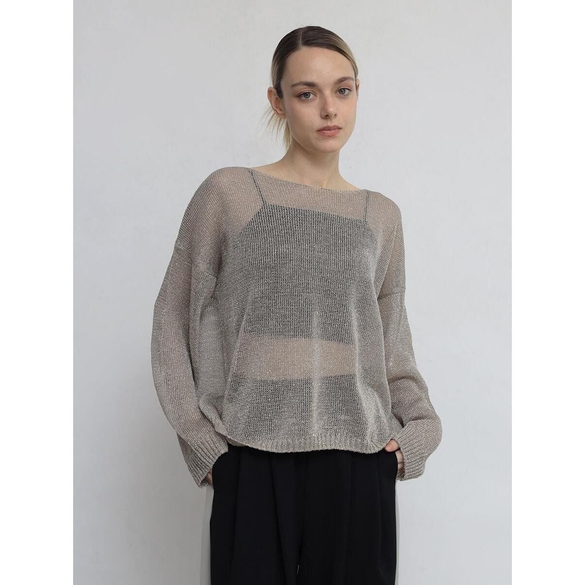 リボンモチーフ刺繍ラメPO | アーガ(Aga) | マルイウェブチャネル