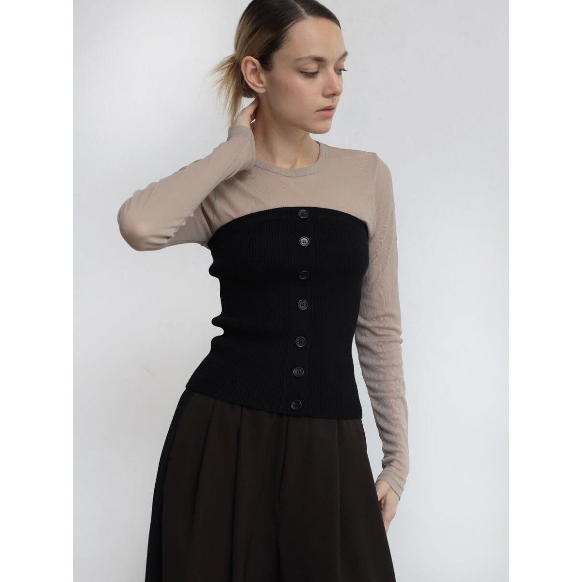 ブライトチェックビスチェ | カリテ(qualite) | マルイウェブチャネル