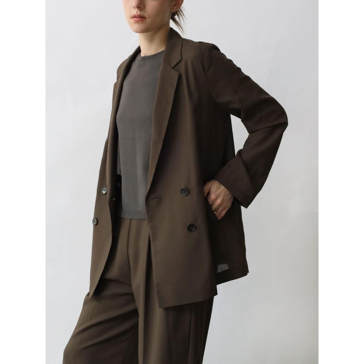 YAMADAYA 【MAITRESSE】異素材コート ブルゾン その他コートの