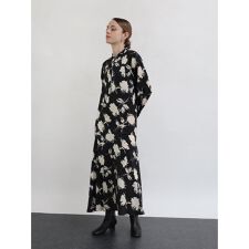 フラワーモチーフプリントワンピース