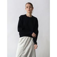 バックロゴワッペンニットPO