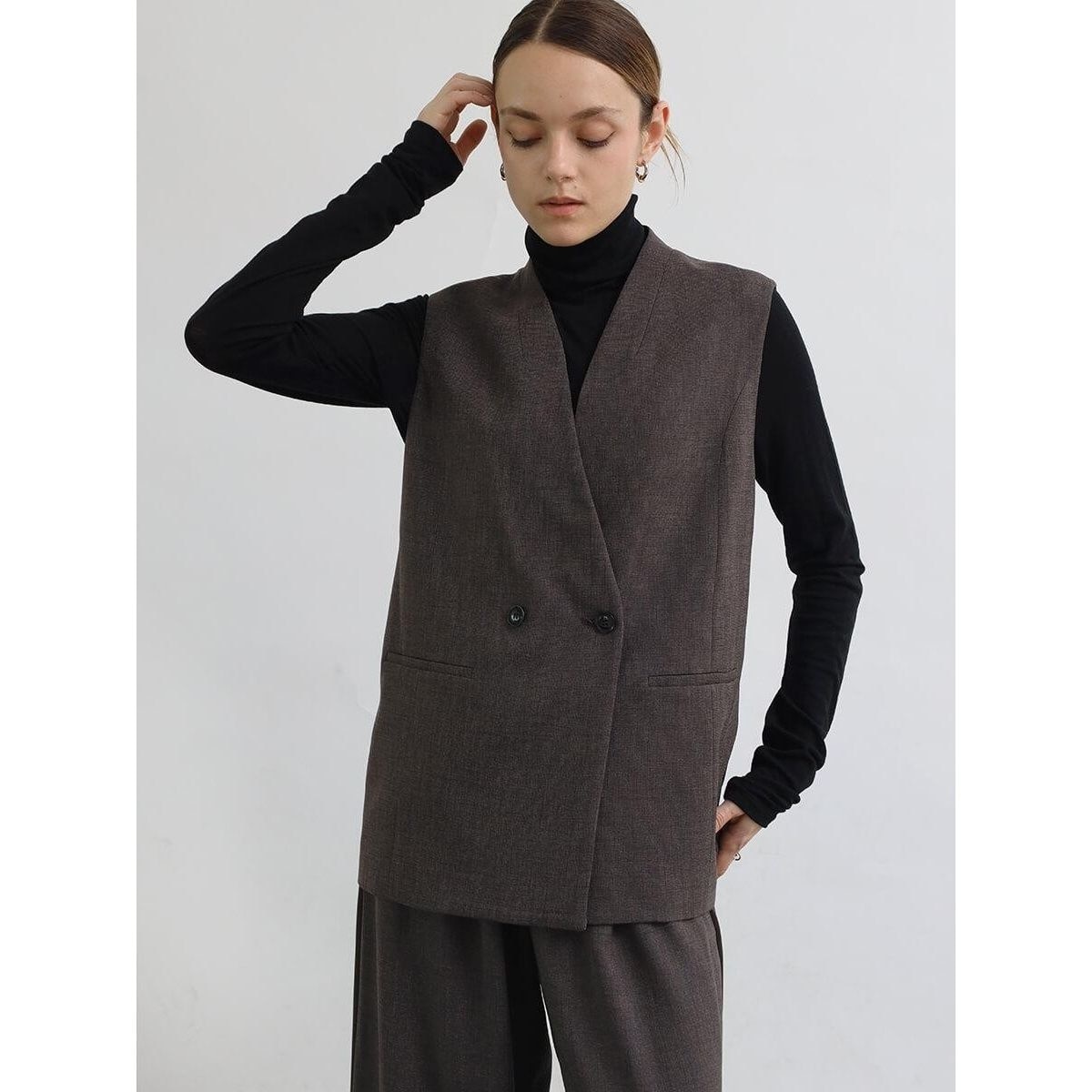 ヤマダヤ ストア(YAMADAYA STORE) レディース ベスト・ジレ の