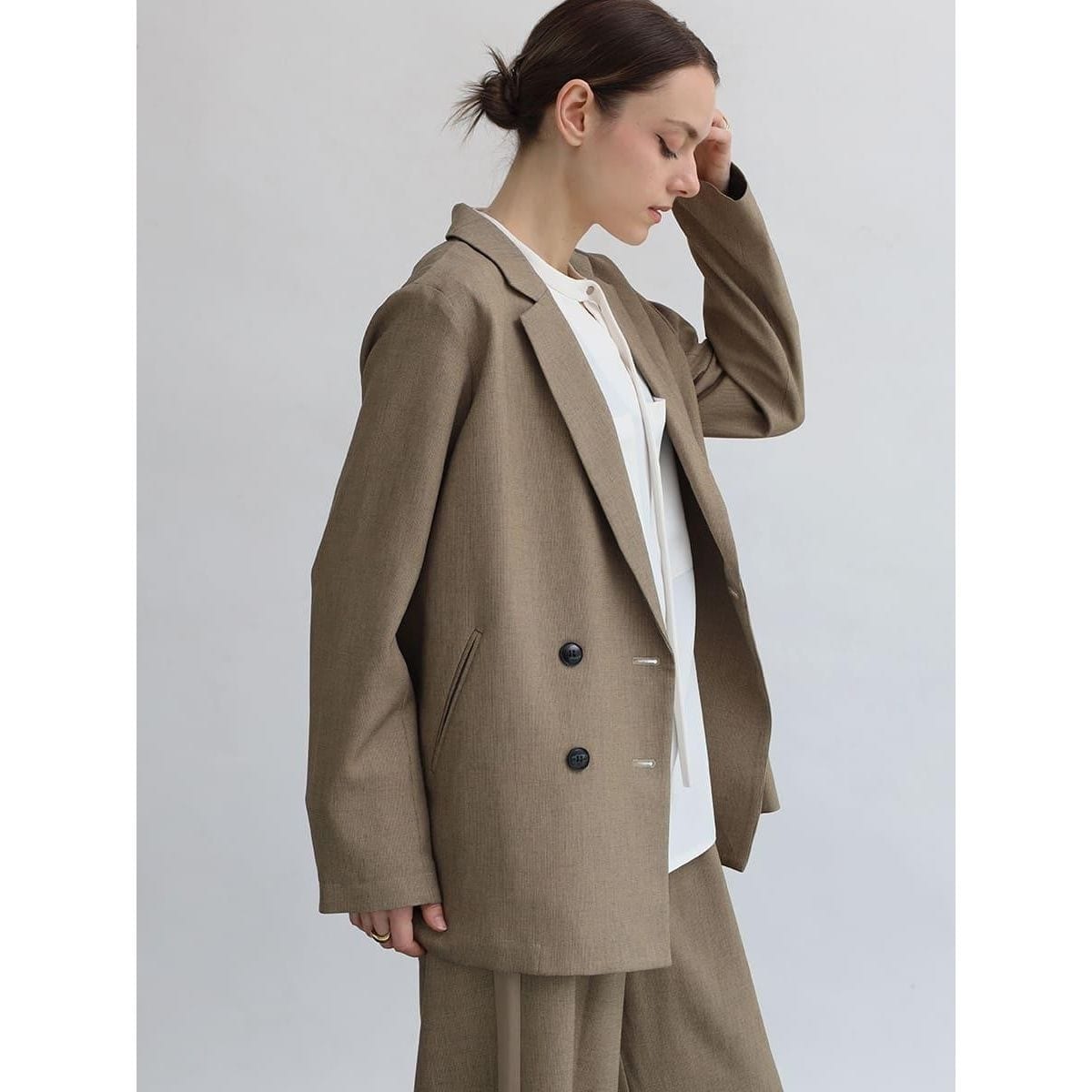 アーガ（Aga）/ドライメランジ千鳥テーラードジャケット ドライメランジ千鳥テーラードジャケット | アーガ(Aga) | マルイ