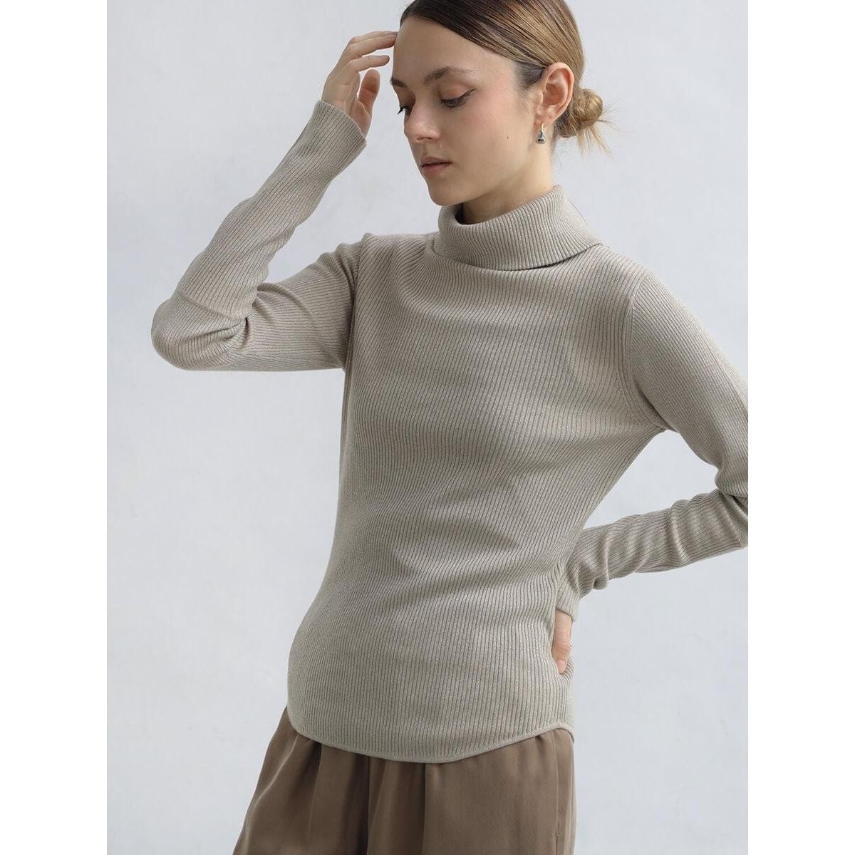 ウール混配色リブニットPO | アーガ(Aga) | マルイウェブチャネル