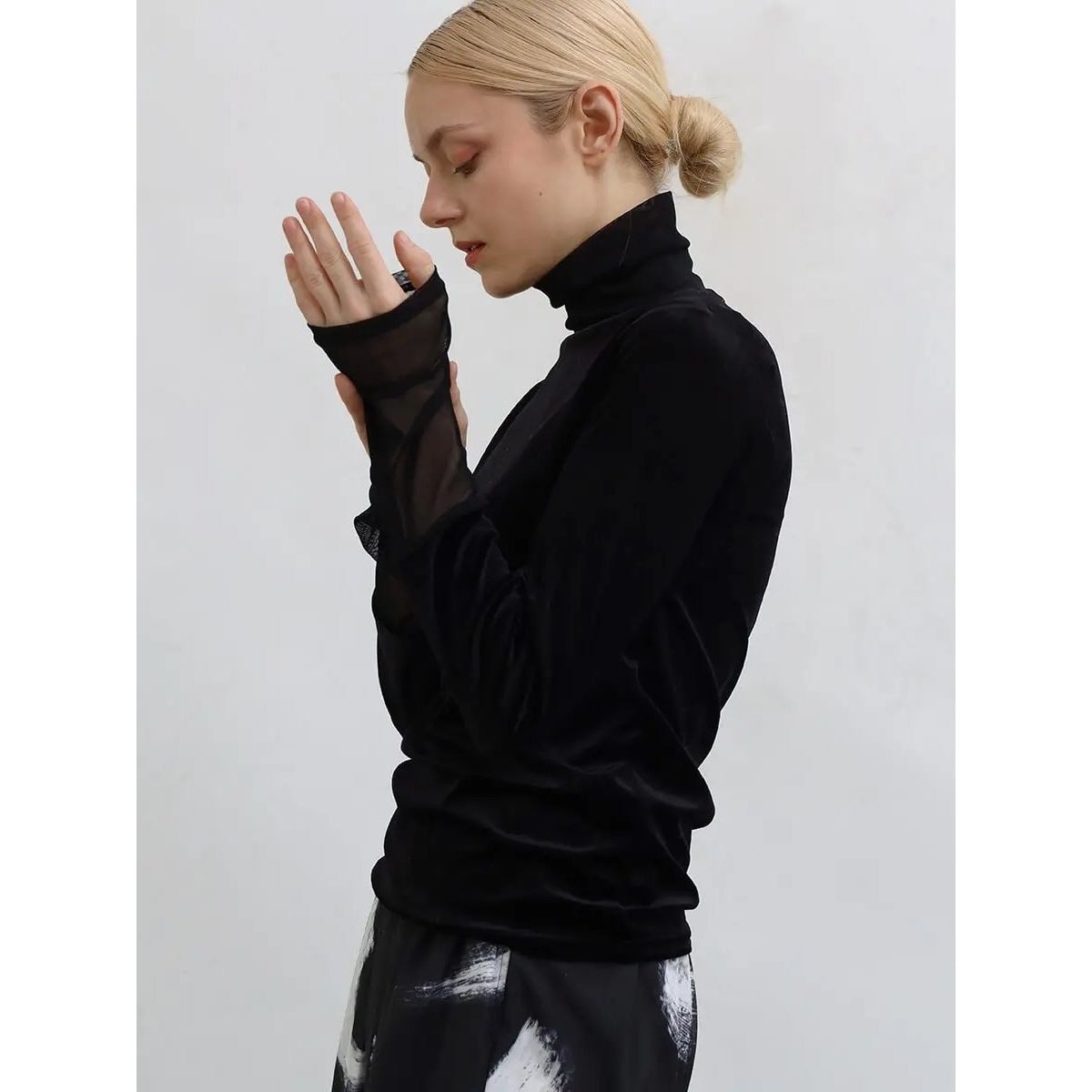 チュール切替タートルベロアトップス | アーガ(Aga) | マルイウェブ