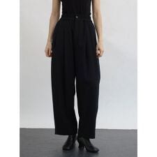 サイドラインバレルタックパンツ