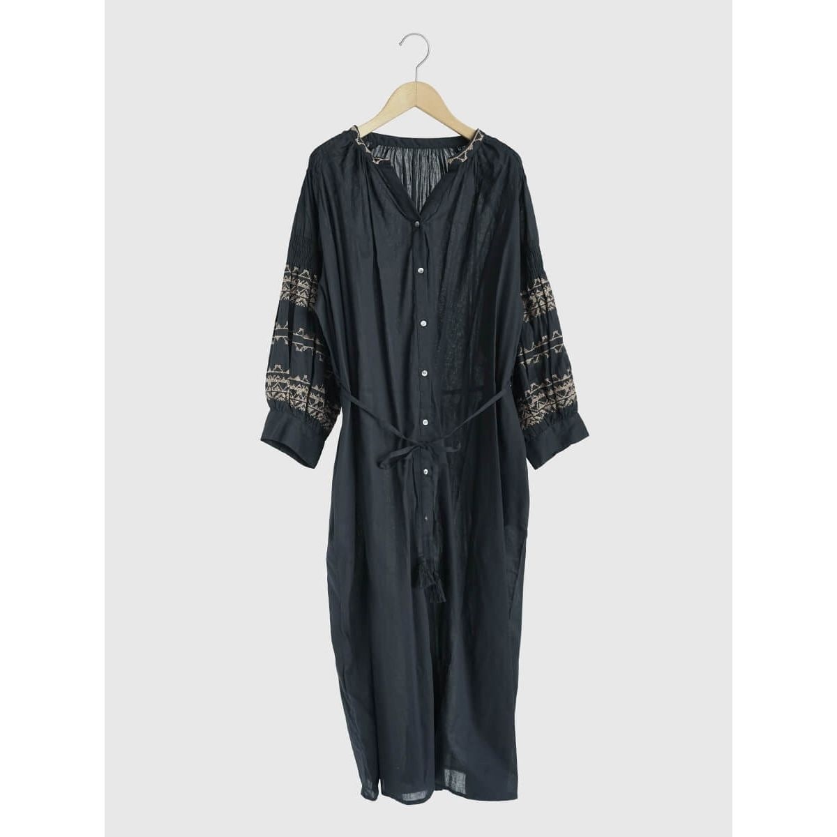 Sleeve embroidery indian cotton onepiece | フィーカ(Fika) | マルイウェブチャネル