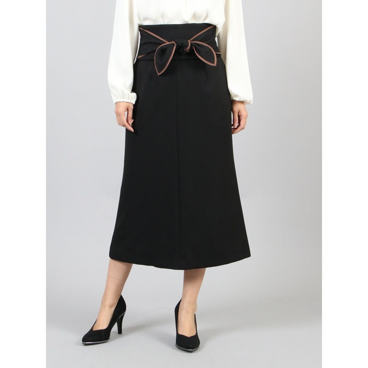 バイカラーリボンマーメイドスカート | フェンネル(FENNEL) | マルイ