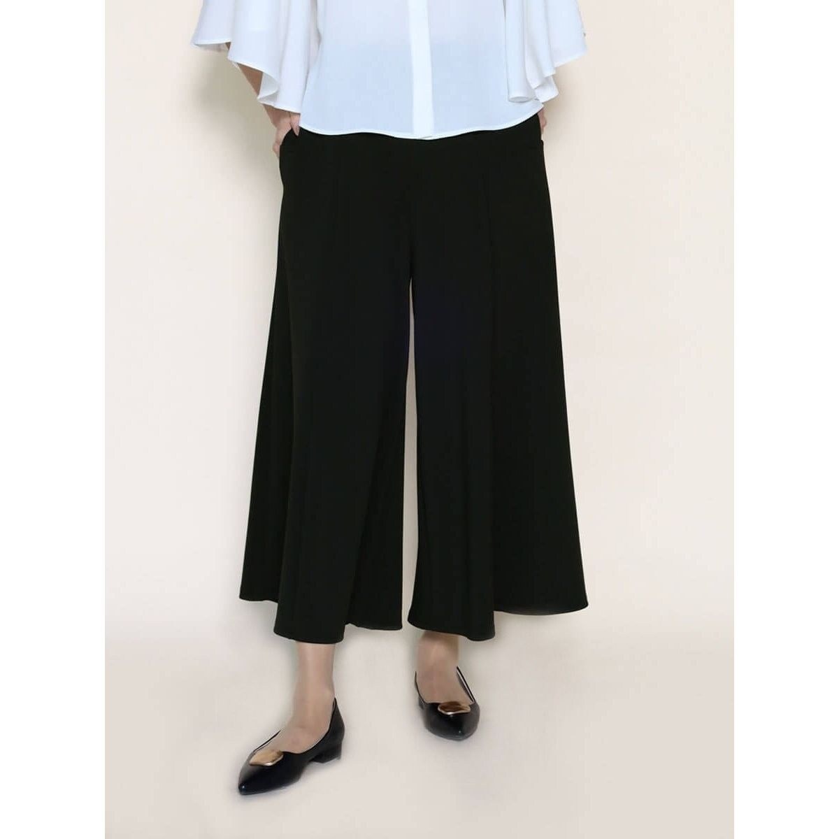 ストレッチワイドクロップドパンツ | フェンネル(FENNEL) | マルイ