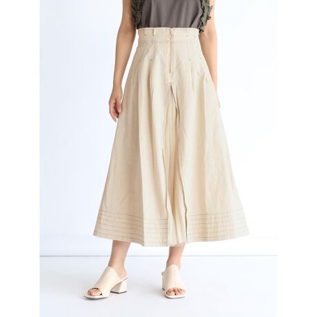 プリーツドッキングフレアスカート | フェンネル(FENNEL) | マルイ  