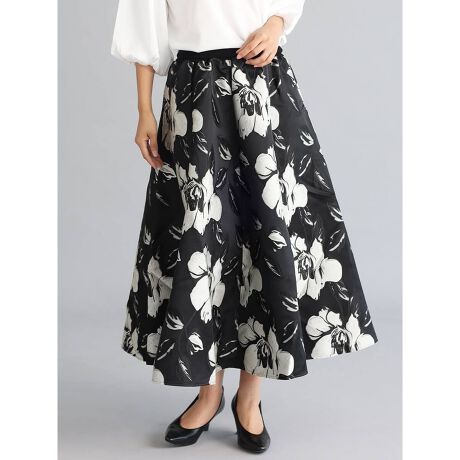 ジャガードフラワーボリュームスカート | フェンネル(FENNEL) | マルイ  