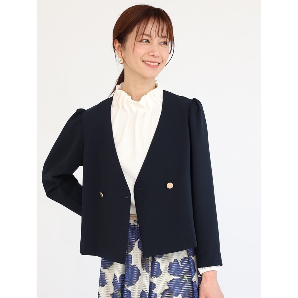 YAMADAYA 異素材 コート 人気のブラック 新品未使用タグ付き