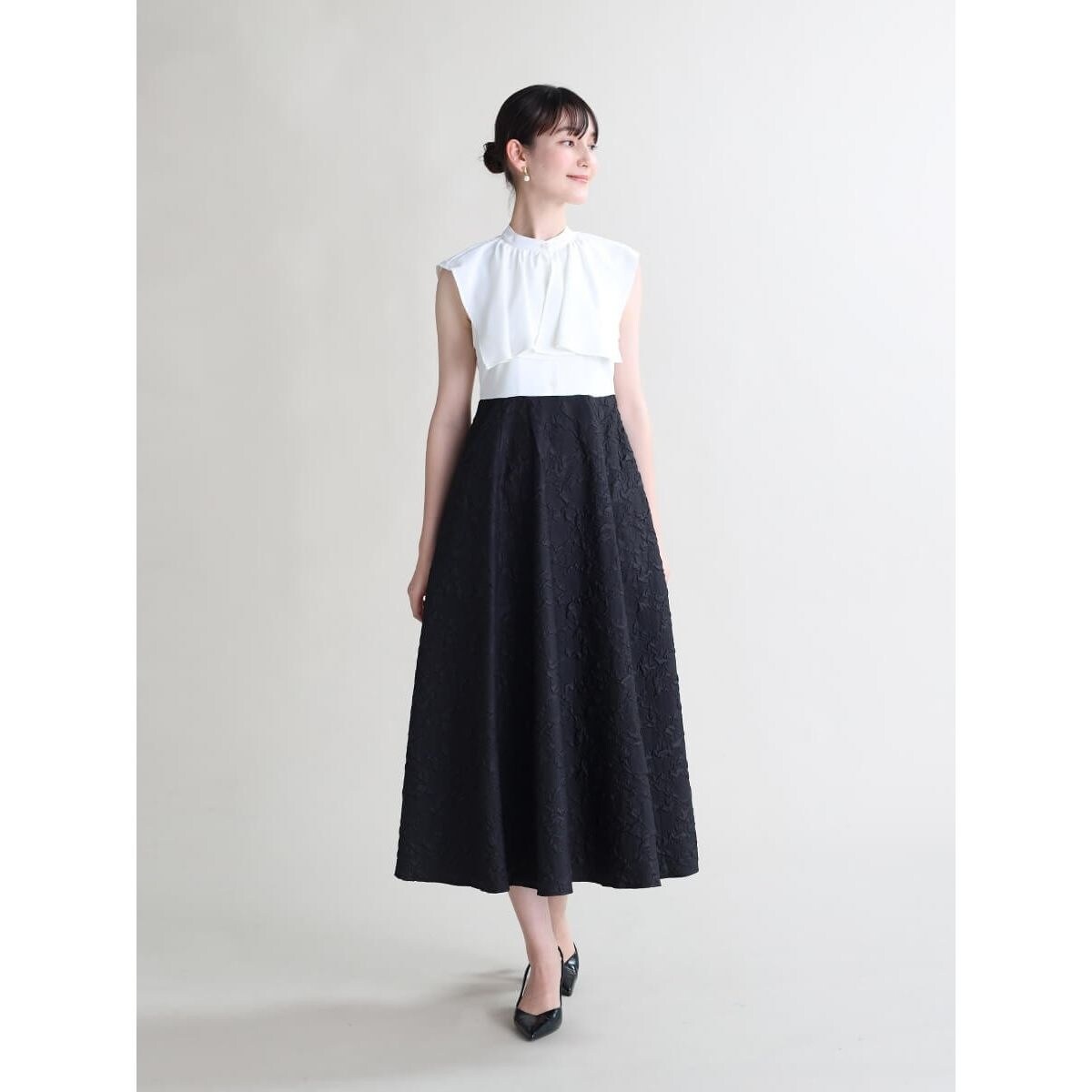 配色ジャガードワンピース | フェンネル(FENNEL) | マルイウェブチャネル