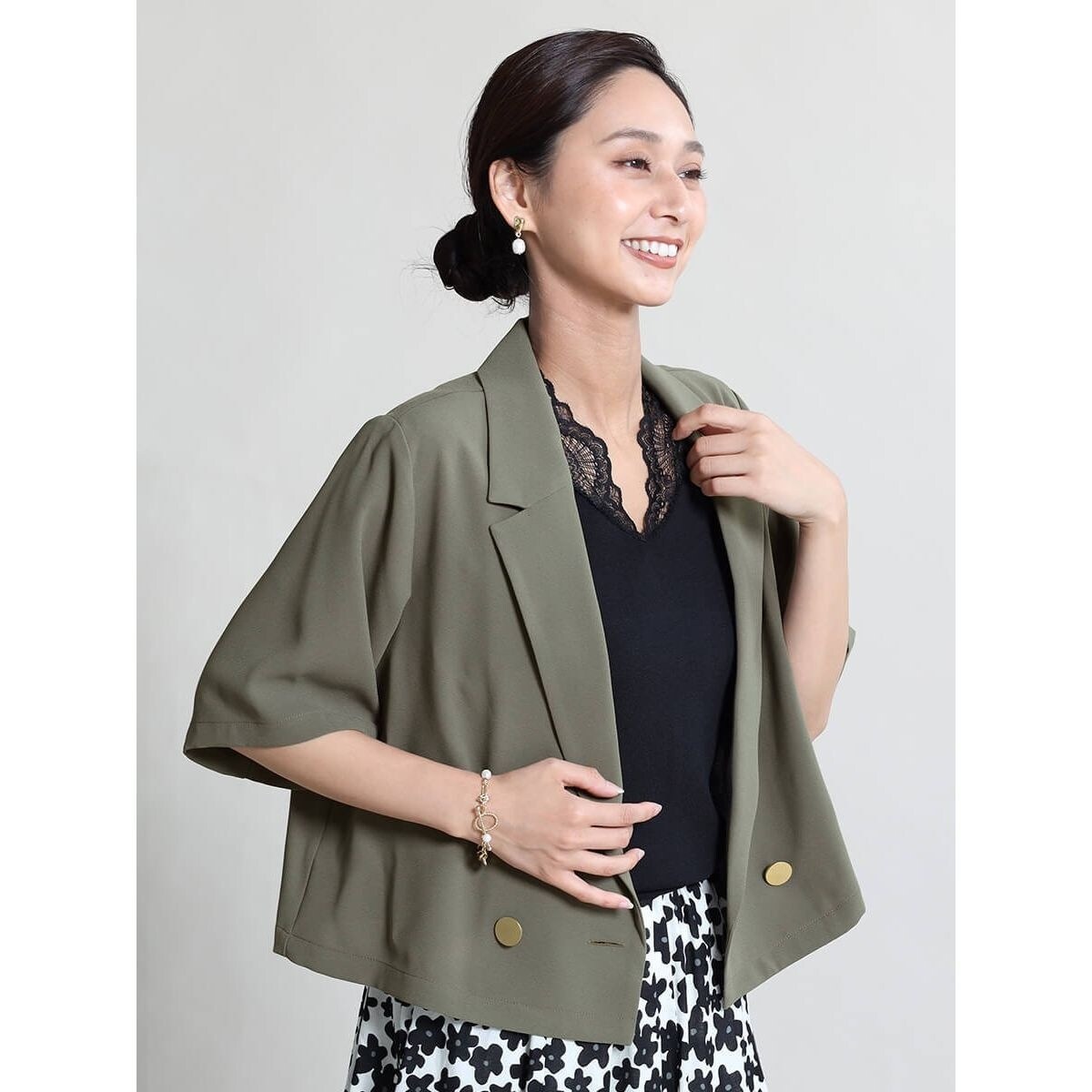 ハーフスリーブテーラードジャケット | フェンネル(FENNEL) | マルイ