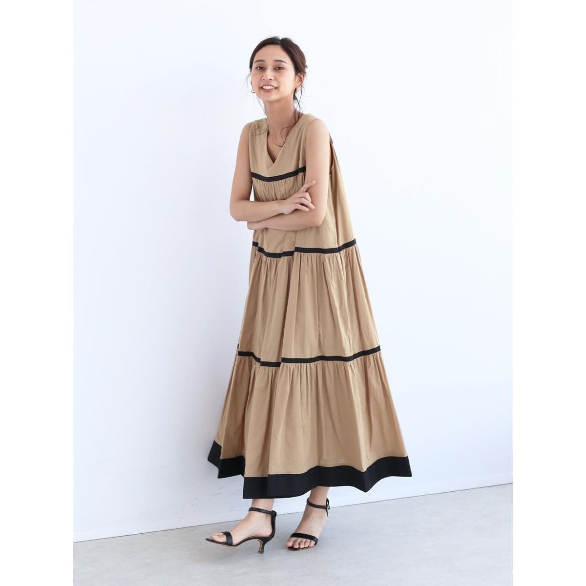 ティアードギャザー切り替えワンピース | フェンネル(FENNEL) | マルイ