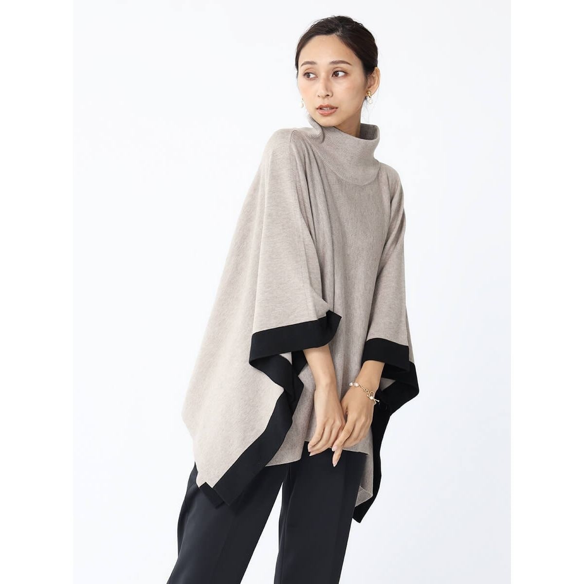 ハイネックニットポンチョ | フェンネル(FENNEL) | マルイウェブチャネル