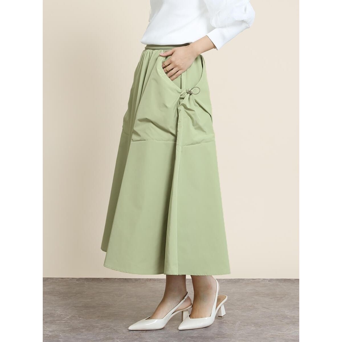 サイドドロストポケットスカート | フェンネル(FENNEL) | マルイウェブ