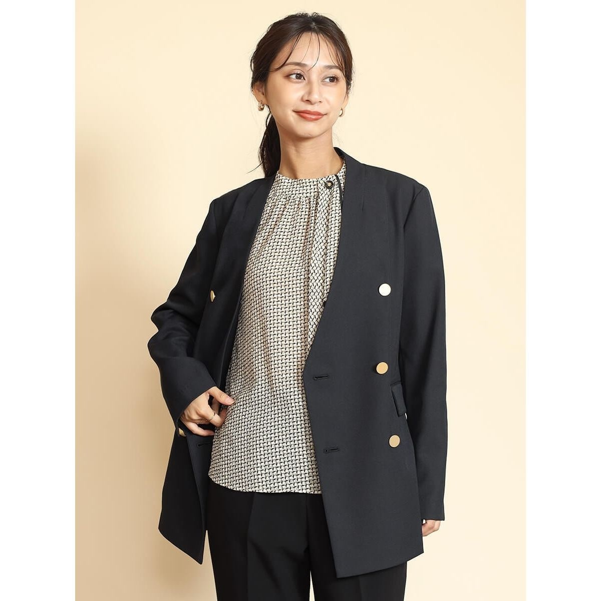 FENNEL ダブルボタンジャケット　【美品】 FENNEL ダブルボタンジャケット