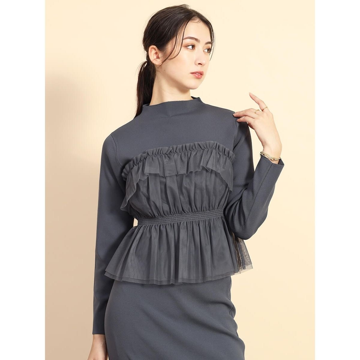 新品❤️FENNEL ニット　フェンネル フェンネル FENNEL マルチカラーニットトップス（セットアップ